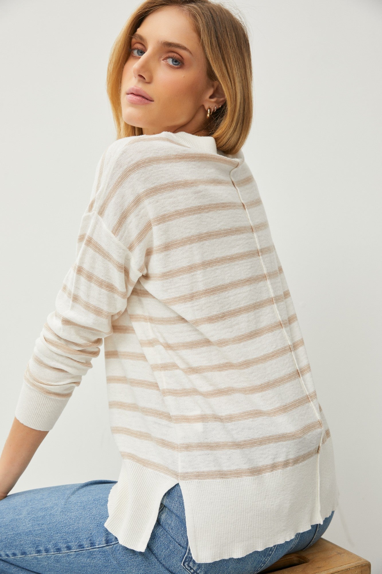 Nini Striped Pullover